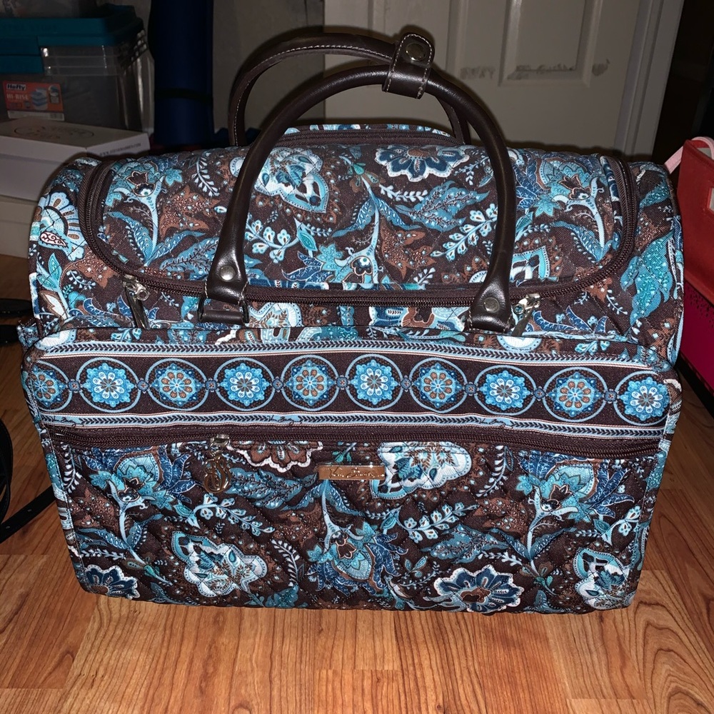 Vera Bradley Rolling “work” bag